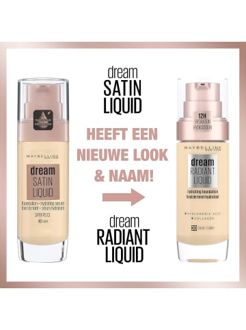 Maybelline New York New York Dream Radiant Liquid Make-Up Nr. 40 Fawn 30 ml flüssige Foundation