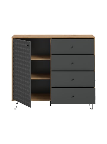 ebuy24 Anthrazit 110 x 40 cm