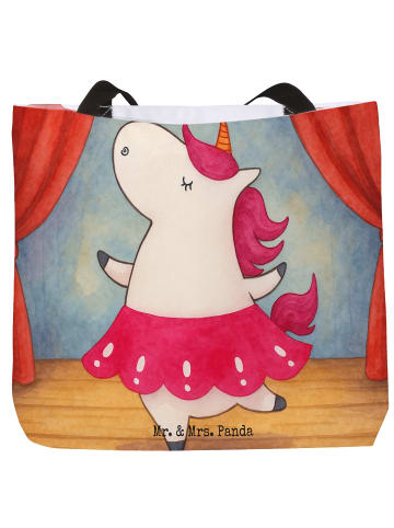 Mr. & Mrs. Panda Schultasche Einhorn Ballerina Design ohne Spruch in Weiß