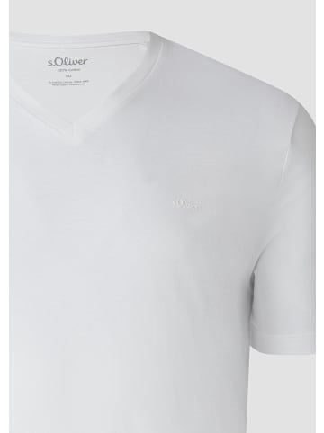 s.Oliver T-Shirt in 0100_weiß