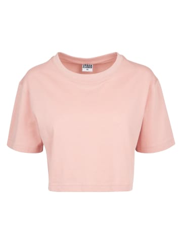 Urban Classics Cropped T-Shirts in light rose