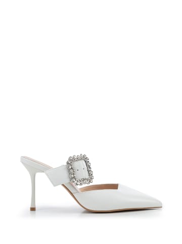 Wittchen Damenschuhe Pumps Aus Leder Mit Stilettoabsatz in White