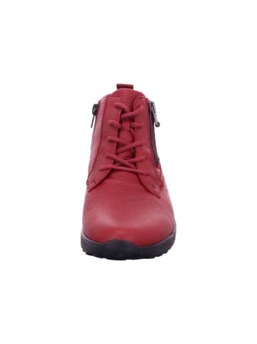 WALDLÄUFER Damenschnürrstiefel Mehrweite warm 778807 in  Rot