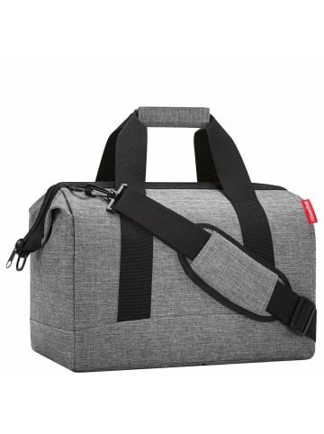 Reisenthel travelling allrounder M - Reisetasche 40 cm (twist blush) in twist silver