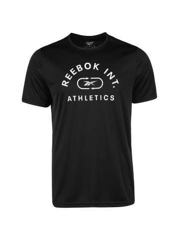 Reebok Trainingsshirt Workout Ready Graphic in schwarz / weiß