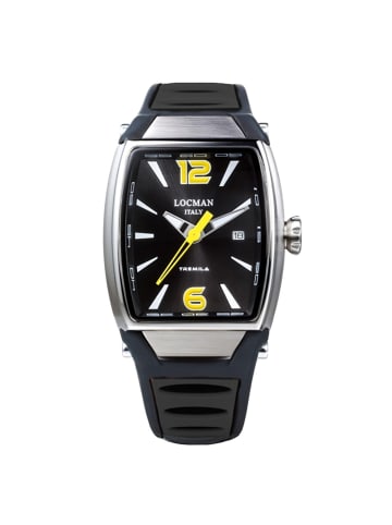 Locman Herrenuhr "Tremila 0552A01S-00BKYLSK" in Schwarz