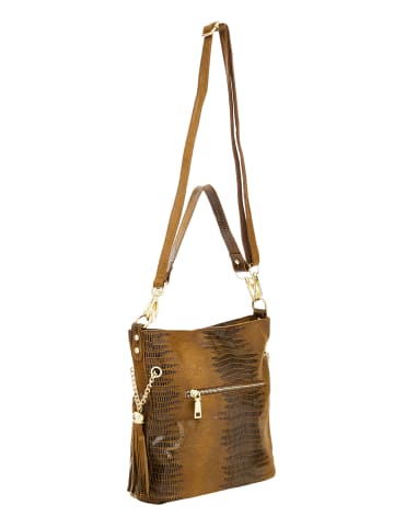 Sidona Damen Schultertaschen in Militär Grün