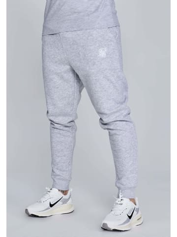 SikSilk Jogginghose Essentials in Grey Marl