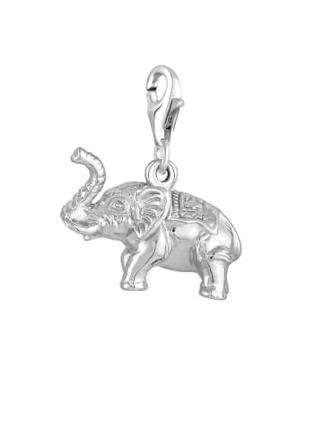 Nenalina Charm 925 Sterling Silber Elefant in Silber