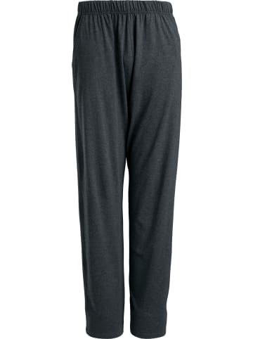 REDBEST Single-Jersey Hose, lang in anthrazit meliert