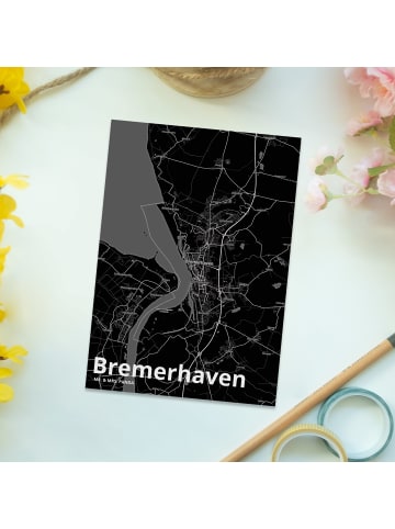 Mr. & Mrs. Panda einzelkarte Bremerhaven mit Spruch in Keine Angabe