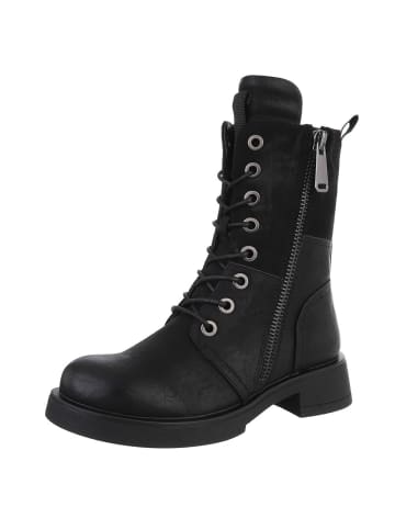 Ital-Design Stiefelette in Schwarz