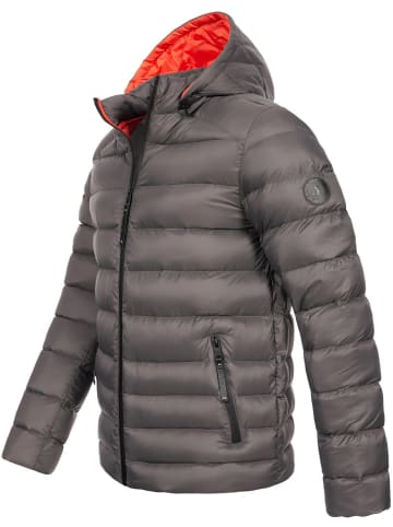 Alessandro Salvarini Jacke Alessandro Salvarini Herren Steppjacke AS283 in Dunkelgrau