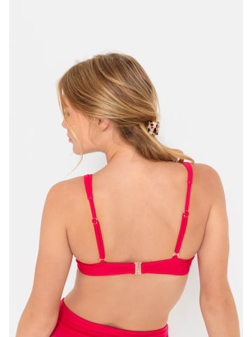 LSCN BY LASCANA Bustier-Bikini-Top in beere