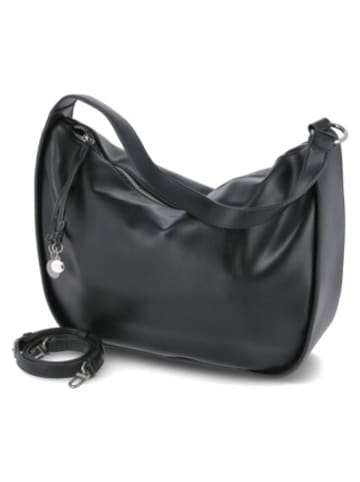 Seidenfelt Handtasche für Erwachsene in schwarz in schwarz