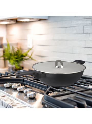 relaxdays 3tlg. Spritzschutz Set in Silber