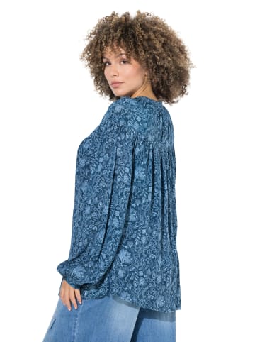 Ulla Popken Bluse in tintenblau