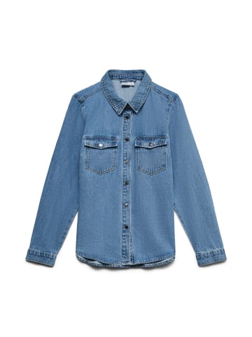Vero Moda Jeanshemd in Medium Blue Denim