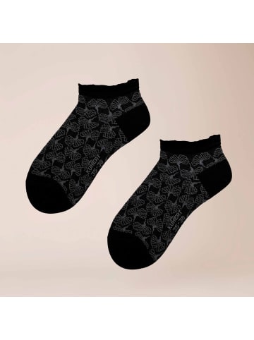 Kunert Sneakersocken Allover Essential gemustert in Black