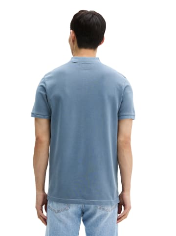 Marc O'Polo Poloshirt Piqué shaped  garment-dyed in Stormy Blue