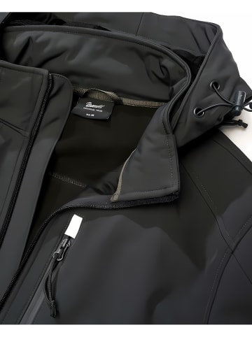 Brandit Softshelljacke "Softshelljacket Hurricane" in Grau