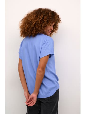 Kaffe Bluse kurzarm KAano Regular fit in Ultramarine
