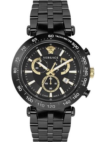 Versace BOLD CHRONO 46 mm - VEJB - IPBLACK CASE with IP2N CROWN46 mm in schwarz