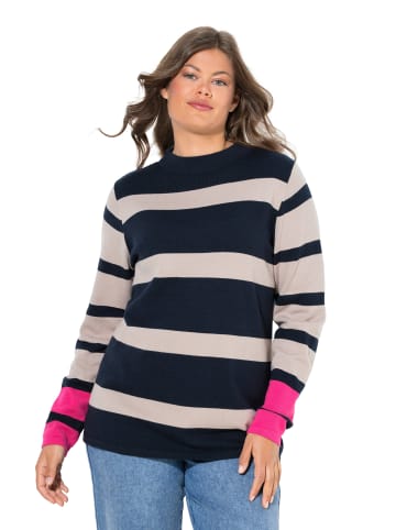 LAURASØN Pullover in dunkelbeige