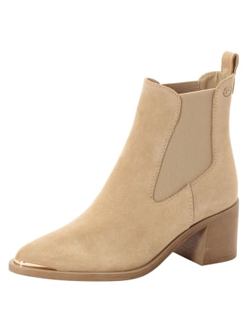 Tamaris Chelsea Boot in beige