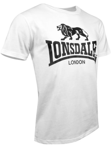 Lonsdale T-Shirt "Logo" in Weiß