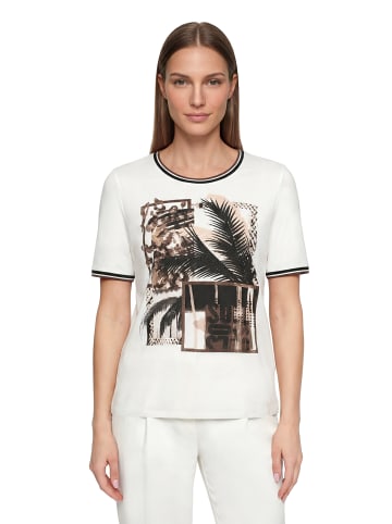 Betty Barclay Basic Shirt mit Aufdruck in Patch Cream/Brown