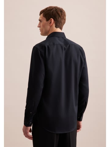 Seidensticker Business Hemd Regular in Schwarz