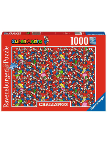 Ravensburger Puzzle 1.000 Teile Challenge Super Mario Ab 14 Jahre in bunt