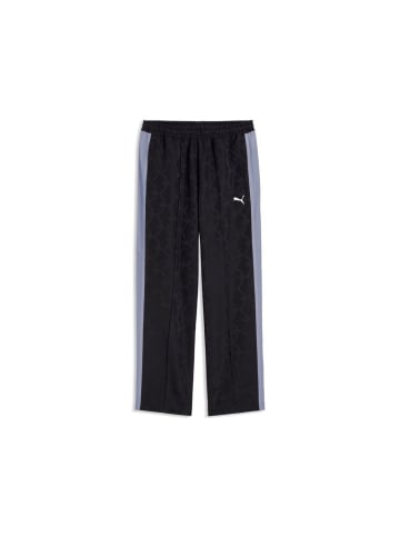 Puma Stoffhose "T7 Jacquarded Woven Relaxed Track Pants OP" in Blau