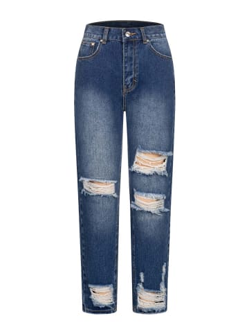 Cloud5ive Boyfriend Jeans in blue denim
