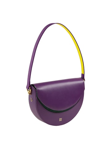 DuDu Schultertasche Leder 23 cm in lawn