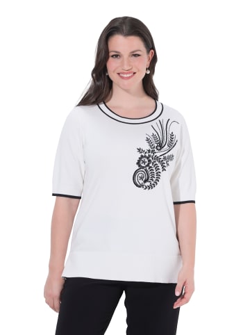 Ulla Popken Pullover in offwhite