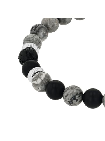 Amor Armband Edelstahl in Grau