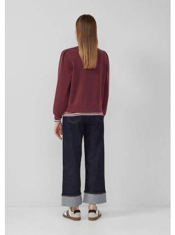 s.Oliver Sweatshirt in 3902_bordeaux
