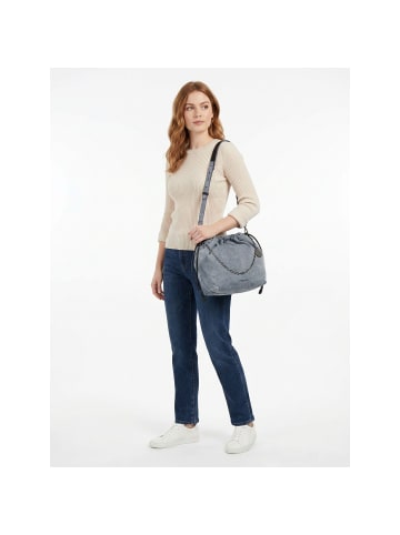 LIEBESKIND BERLIN Lya Schultertasche 28 cm in blue denim