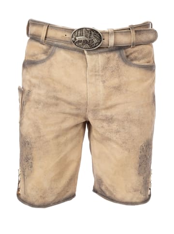 Gwandler Lederhose JONAS-gespeckt in natur