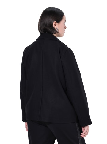 Ulla Popken Jacke in schwarz
