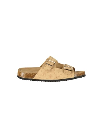Laura Biagiotti Beige Polyurethan Damen Sandale