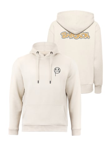 Cotton Prime® Street Art Hoodie "Bangkok" - Weltenbummler Kollektion in Sand