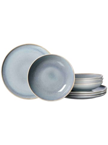 Ritzenhoff & Breker 8er Set Tafelservice Skagen Stone in grau