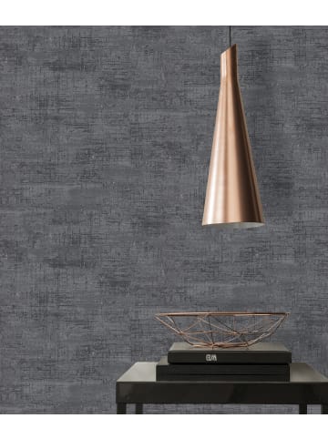 A.S. Création Tapete Industrial Trace in Graphit-Schwarz