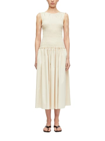 comma Midikleid in beige - 0001