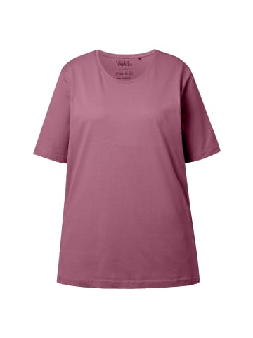 Ulla Popken Shirt in klassisch dunkle rose