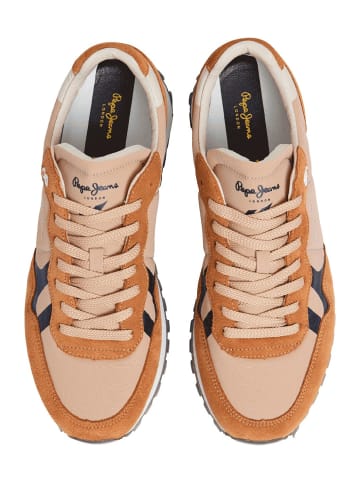 Pepe Jeans Sneakers Brit-On in Braun