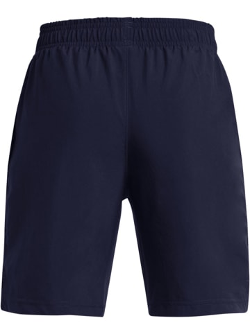 Under Armour Sportshorts "Ua Tech Woven Wordmark Short" in Blau